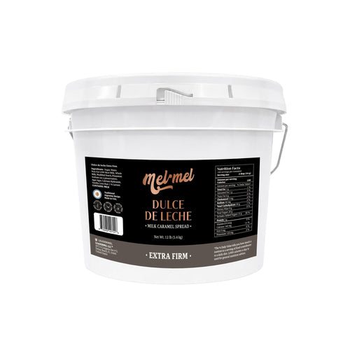 Mel·Mel Extra Firm dulce de leche — 12 lb foodservice bucket