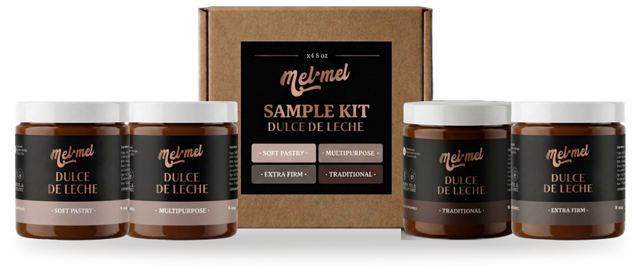 Mel·Mel Sample Kit: four 8 oz jars and the box